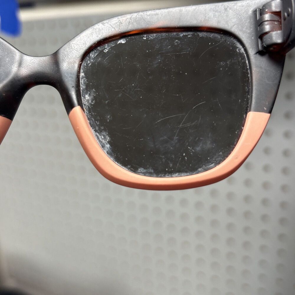 Toms Sunglasses Traveler Collection Sydney Apricot Cat Eye Tortoise FRAMES ONLY - Picture 7 of 16